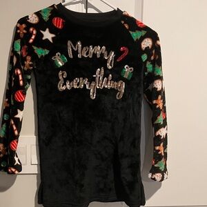 Derek Heart Black Sweater